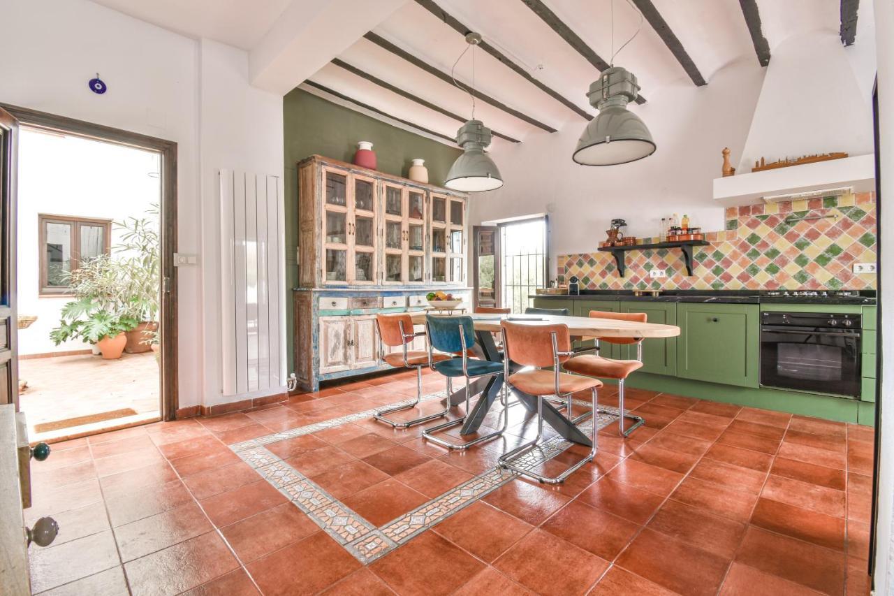 Casa Sol Y Aire - Vakantievilla In Dorp Met Prive Zwembad Pinos del Valle ภายนอก รูปภาพ